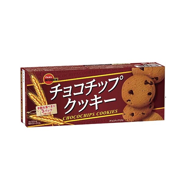 ♡チョコチップクッキーくまスウェット レトロファンシー古着 spumoni系♡ マルトネットスーパー店 / ブルボン チョコチップクッキー 9枚