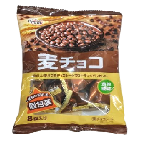 マルトネットスーパー店 / 正栄デリシィ 麦チョコ 個包装パック 8袋入り