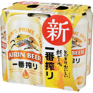 キリン　一番搾り　５００ｍｌ　６缶パック