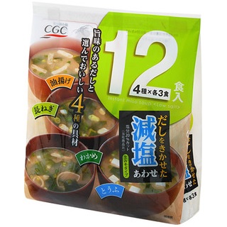マルトネットスーパー店 / CGC 減塩あわせみそ汁 12食